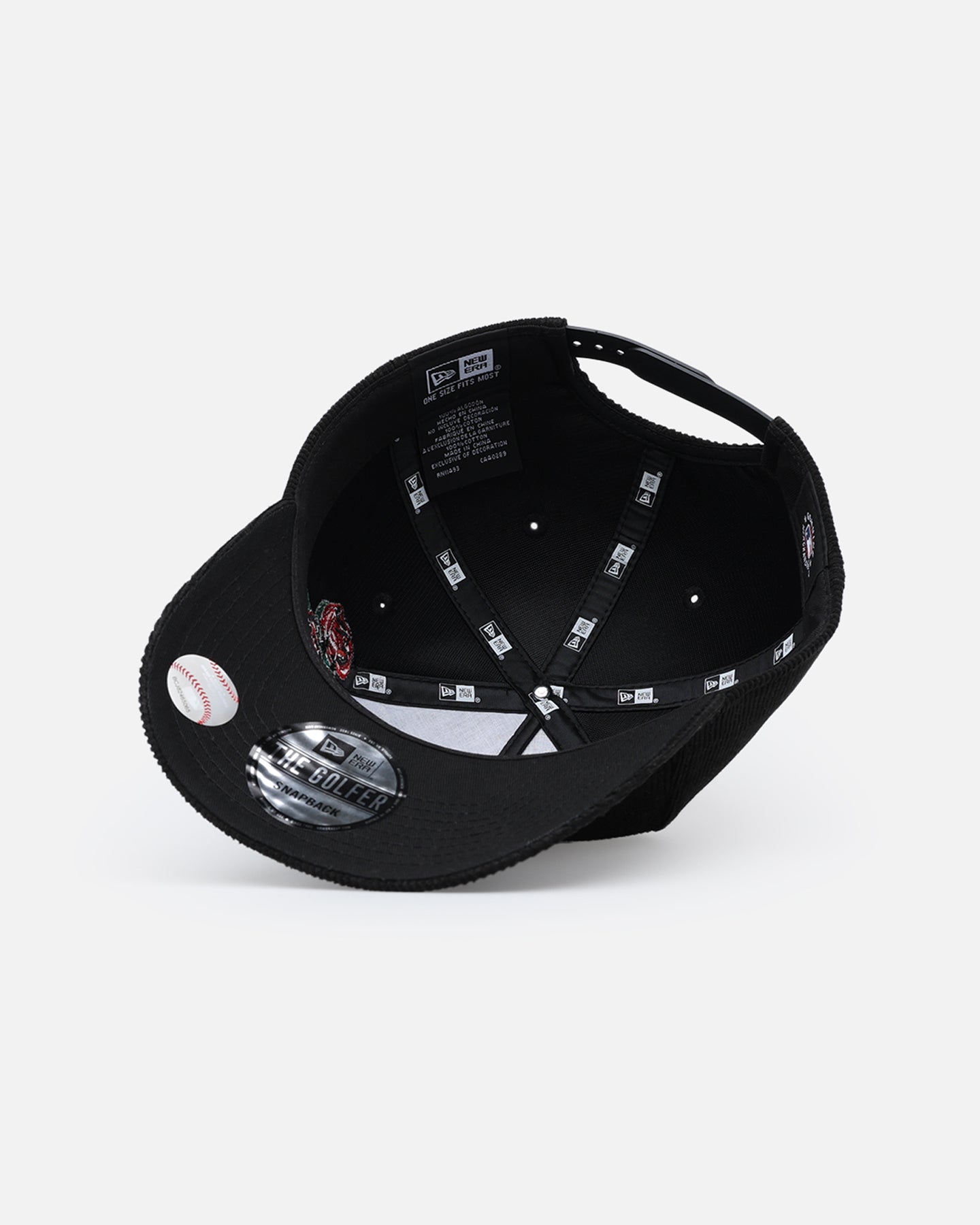 New Era New York Mets 'Corduroy Rose' Pre-Curved Golfer Snapback