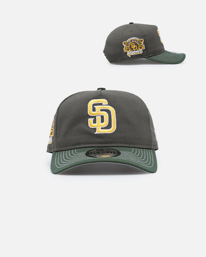 New Era San Diego Padres 'Contrast Visor' Pre-Curved Golfer Snapback Moss/Green