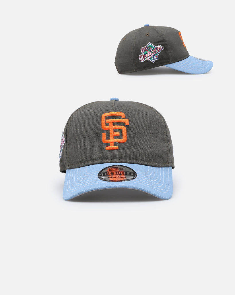 New Era San Francisco Giants 'Contrast Visor' Pre-Curved Golfer