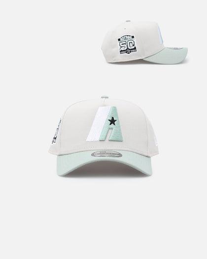 New Era Houston Astros 'Sea Glass' 9FORTY A-Frame Snapback Stone/Green
