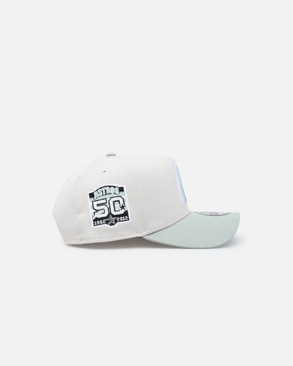 New Era Houston Astros 'Sea Glass' 9FORTY A-Frame Snapback Stone/Green