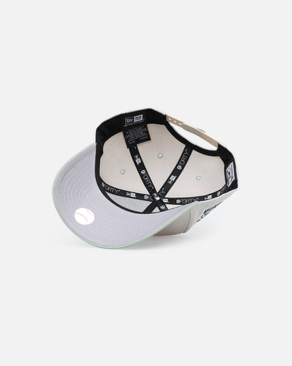 New Era Houston Astros 'Sea Glass' 9FORTY A-Frame Snapback Stone/Green