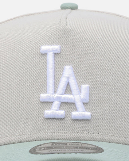 New Era Los Angeles Dodgers 'Sea Glass' 9FORTY A-Frame Snapback Stone/Green