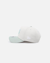 New Era Montreal Expos 'Sea Glass' 9FORTY A-Frame Snapback Stone/Green