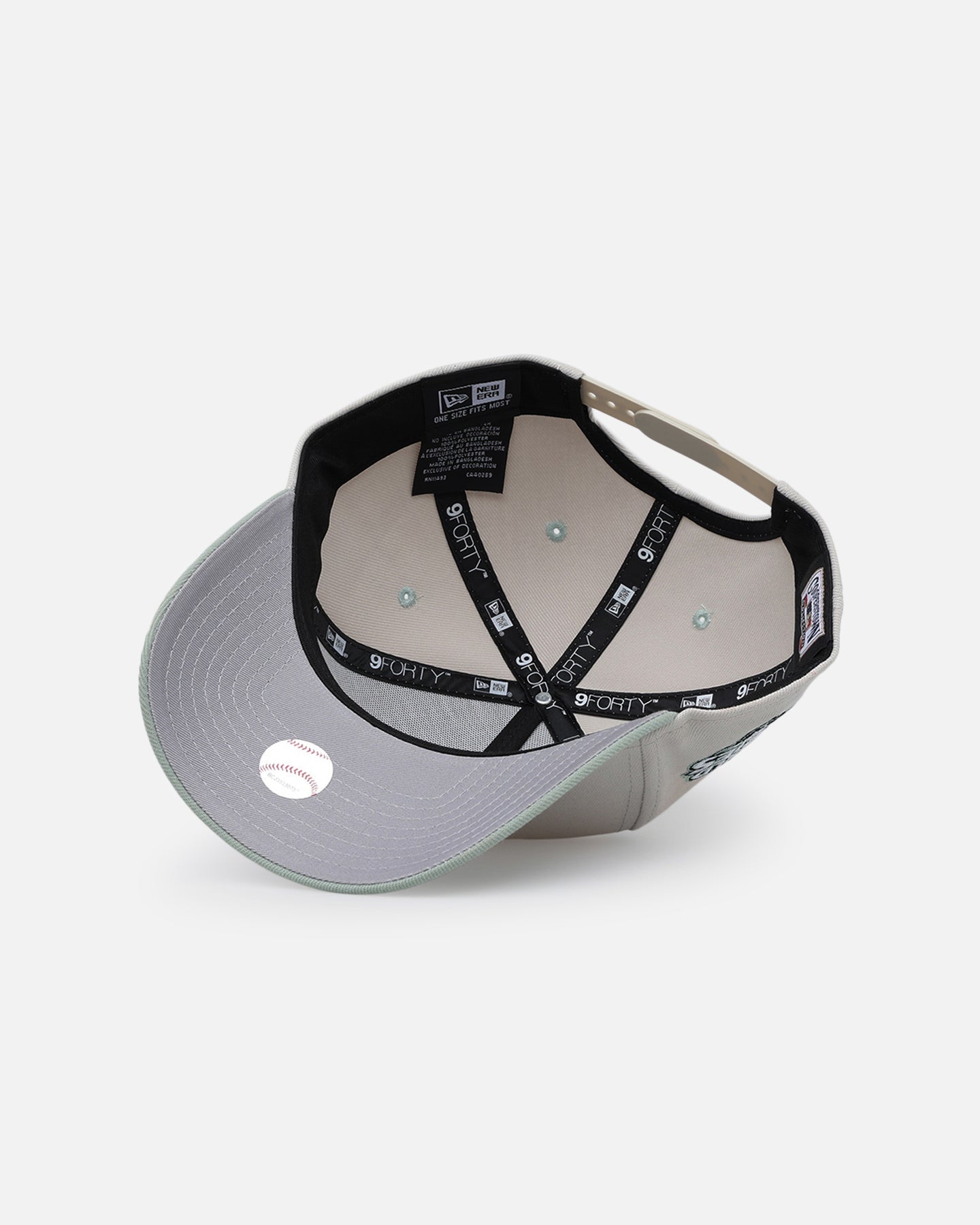 New Era New York Yankees 'Sea Glass' 9FORTY A-Frame Snapback Stone