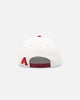 New Era Arizona Diamondbacks 'Premium Corduroy Velvet' 9FORTY A-Frame Snapback Chrome White/Cardinal