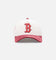 New Era Boston Red Sox 'Premium Corduroy Velvet' 9FORTY A-Frame Snapback Chrome White/Cardinal