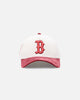 New Era Boston Red Sox 'Premium Corduroy Velvet' 9FORTY A-Frame Snapback Chrome White/Cardinal