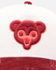 New Era Chicago Cubs 'Premium Corduroy Velvet' 9FORTY A-Frame Snapback Chrome White/Cardinal