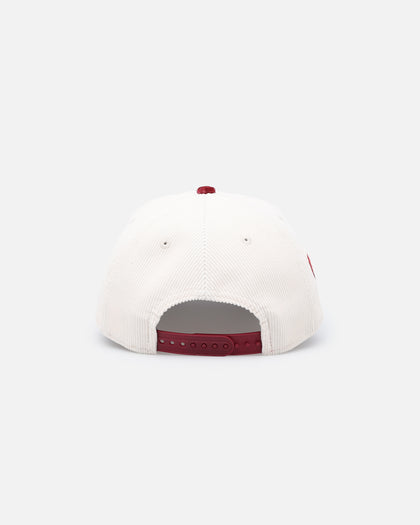 New Era Chicago White Sox 'Premium Corduroy Velvet' 9FORTY A-Frame Snapback Chrome White/Cardinal