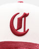 New Era Cincinnati Reds 'Premium Corduroy Velvet' 9FORTY A-Frame Snapback Chrome White/Cardinal