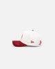 New Era Oakland Athletics 'Premium Corduroy Velvet' 9FORTY A-Frame Snapback Chrome White/Cardinal