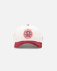 New Era Oakland Athletics 'Premium Corduroy Velvet' 9FORTY A-Frame Snapback Chrome White/Cardinal