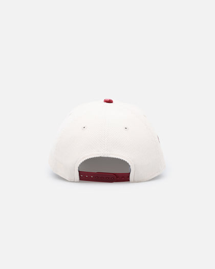 New Era San Francisco Giants 'Premium Corduroy Velvet' 9FORTY A-Frame Snapback Chrome White/Cardinal