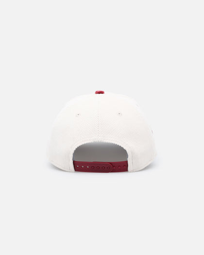 New Era Toronto Blue Jays 'Premium Corduroy Velvet' 9FORTY A-Frame Snapback Chrome White/Cardinal