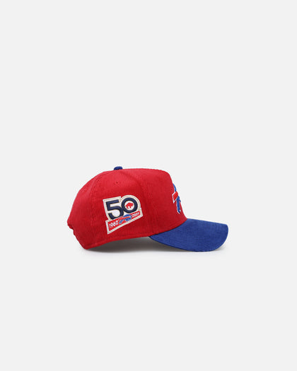 New Era Buffalo Bills 'NFL 2-Tone Corduroy' 9FORTY A-Frame Snapback Red/Royal