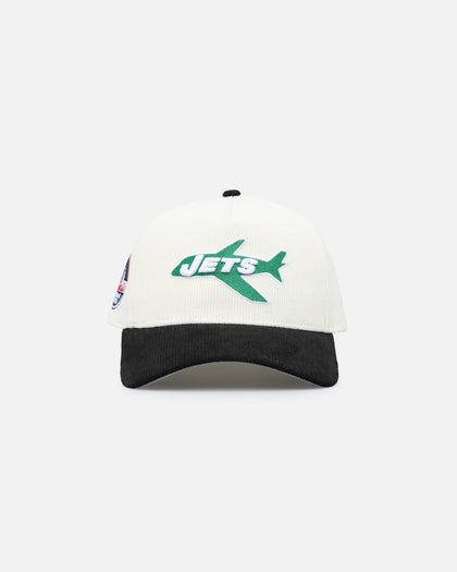 New Era New York Jets 'NFL 2-Tone Corduroy' 9FORTY A-Frame Snapback Chrome/Black