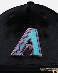 New Era Arizona Diamondbacks 'Velvet Visor Clip' 59FIFTY Fitted OTC