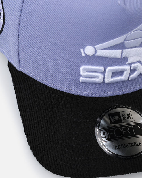 New Era Chicago White Sox 9FORTY A-Frame Snapback Lavender/Black