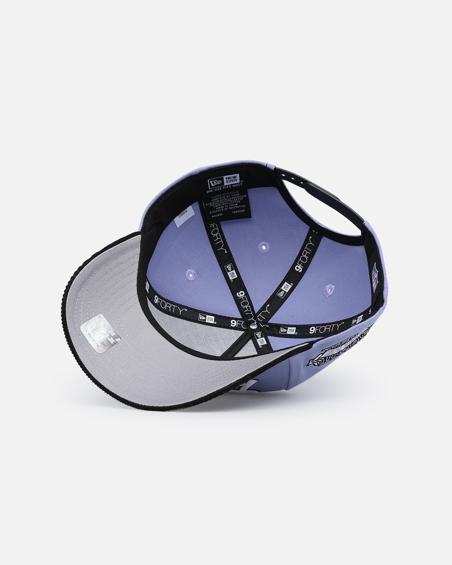 New Era Las Vegas Raiders 9FORTY A-Frame Snapback Lavender/Black