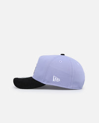 New Era Los Angeles Dodgers 9FORTY A-Frame Snapback Lavender/Black