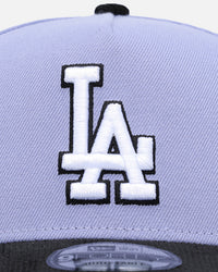 New Era Los Angeles Dodgers 9FORTY A-Frame Snapback Lavender/Black