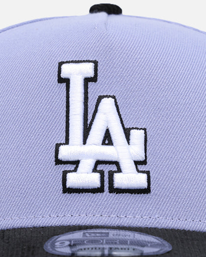 New Era Los Angeles Dodgers 9FORTY A-Frame Snapback Lavender/Black
