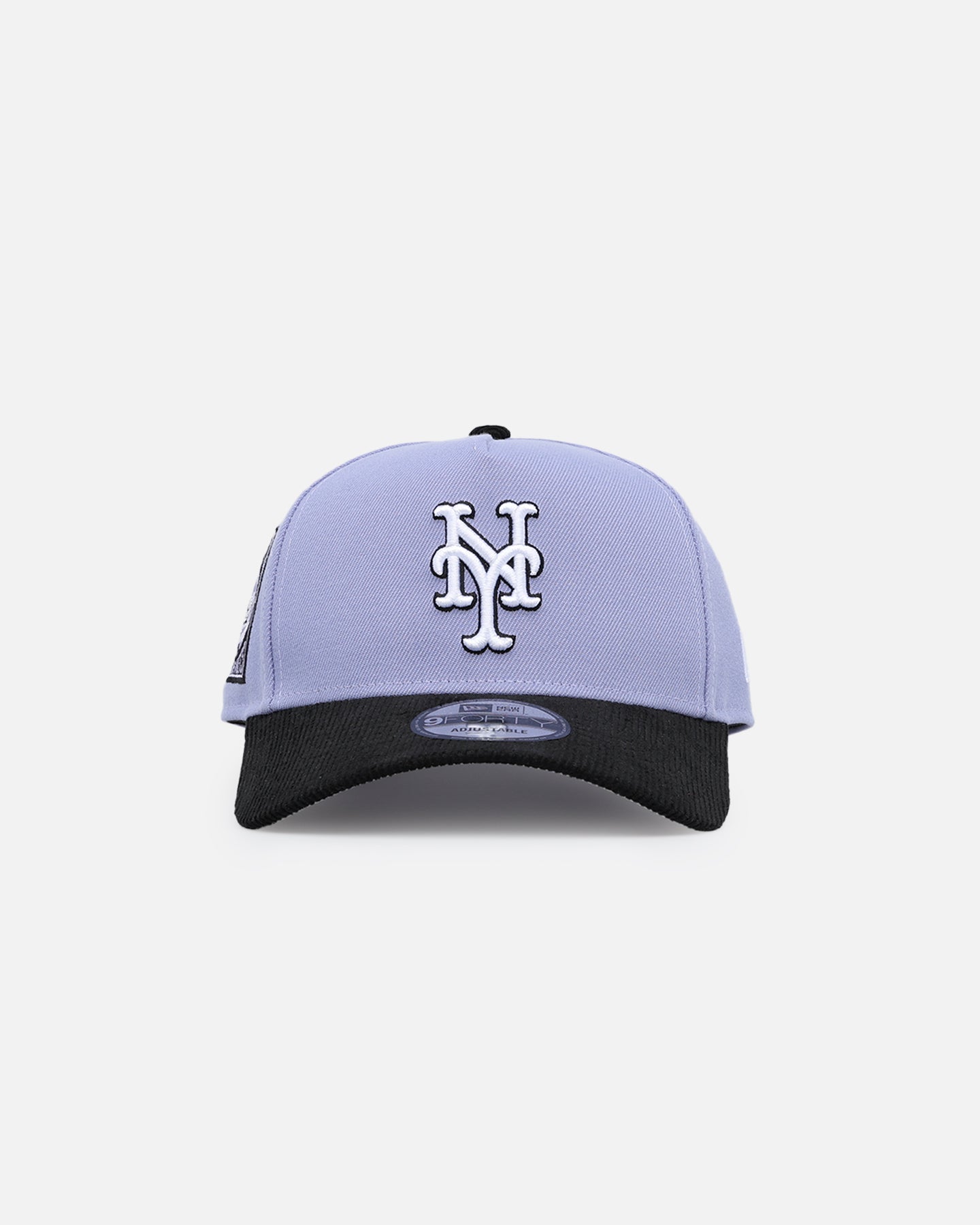 New Era New York Mets 9FORTY A-Frame Snapback Lavender/Black
