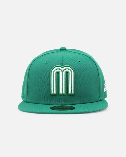 New Era Mexico National Baseball Team 59FIFTY Fitted Kelly Green