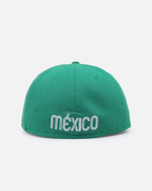 New Era Mexico National Baseball Team 59FIFTY Fitted Kelly Green