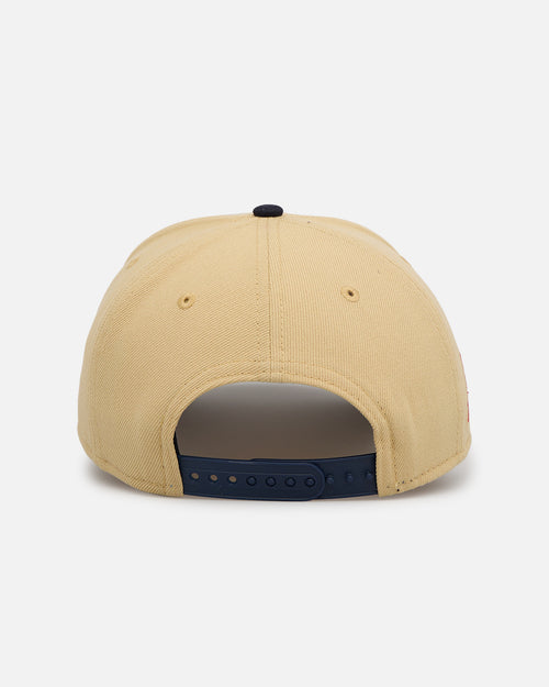 New Era Atlanta Braves 'Summer Injection' 9FORTY A-Frame Sidepatch Snapback Tan