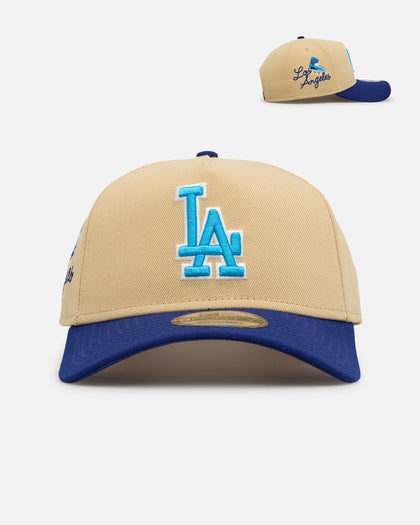 New Era Los Angeles Dodgers 'Summer Injection' 9FORTY A-Frame Sidepatch Snapback Tan