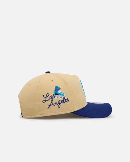 New Era Los Angeles Dodgers 'Summer Injection' 9FORTY A-Frame Sidepatch Snapback Tan