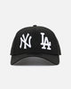 New Era New York Yankees X Los Angeles Dodgers 'Dual Logo' 9FORTY A-Frame Snapback Black/White
