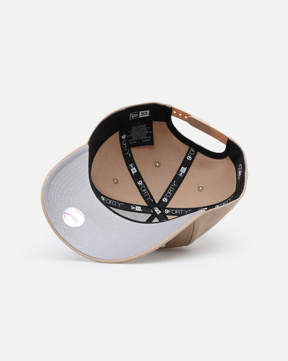 New Era New York Yankees X Los Angeles Dodgers 'Dual Logo' 9FORTY A-Frame Snapback Camel