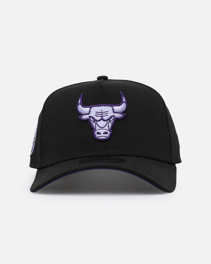 New Era Chicago Bulls 'Purple Haze' 9FORTY A-Frame Snapback Black/Purple