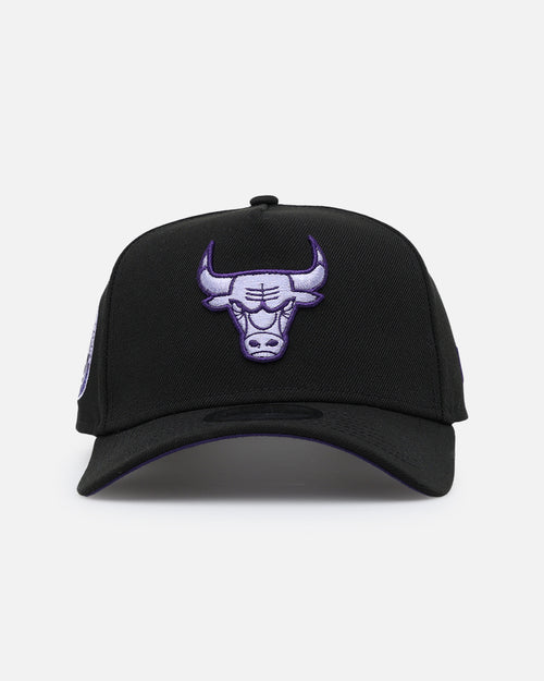New Era Chicago Bulls 'Purple Haze' 9FORTY A-Frame Snapback Black/Purple