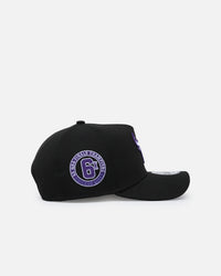 New Era Chicago Bulls 'Purple Haze' 9FORTY A-Frame Snapback Black/Purple