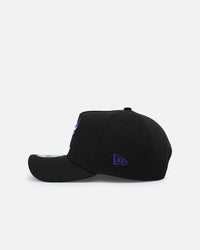 New Era Chicago Bulls 'Purple Haze' 9FORTY A-Frame Snapback Black/Purple