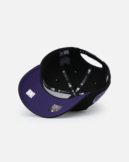 New Era Chicago Bulls 'Purple Haze' 9FORTY A-Frame Snapback Black/Purple