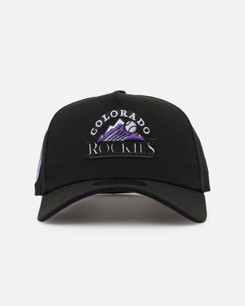 New Era Colorado Rockies 'Purple Haze' 9FORTY A-Frame Snapback Black/Purple