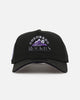 New Era Colorado Rockies 'Purple Haze' 9FORTY A-Frame Snapback Black/Purple
