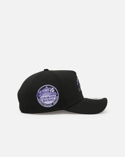 New Era Colorado Rockies 'Purple Haze' 9FORTY A-Frame Snapback Black/Purple