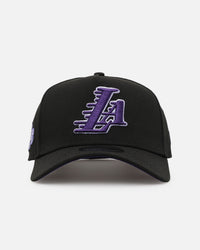 New Era Los Angeles Lakers 'Purple Haze' 9FORTY A-Frame Snapback Black/Purple