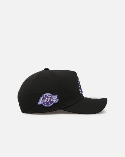New Era Los Angeles Lakers 'Purple Haze' 9FORTY A-Frame Snapback Black/Purple