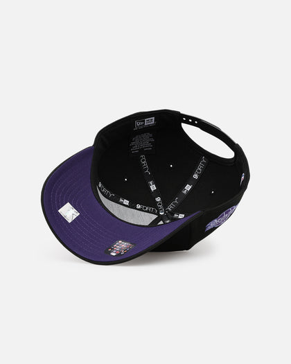 New Era Los Angeles Lakers 'Purple Haze' 9FORTY A-Frame Snapback Black/Purple
