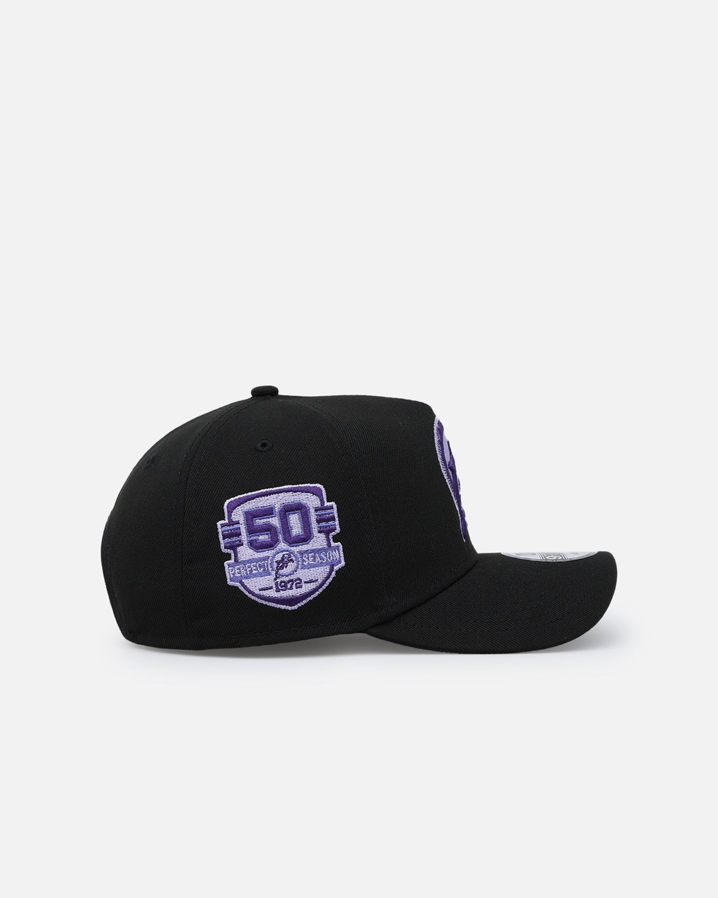 New Era Miami Dolphins 'Purple Haze' 9FORTY A-Frame Snapback Black