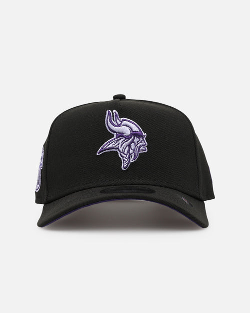 New Era Minnesota Vikings 'Purple Haze' 9FORTY A-Frame Snapback Black/Purple