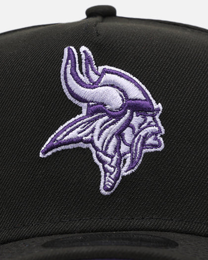 New Era Minnesota Vikings 'Purple Haze' 9FORTY A-Frame Snapback Black/Purple