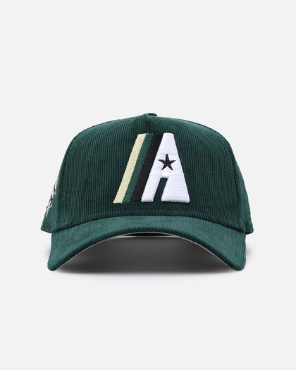 New Era Houston Astros 'Dark Green Cord' 9FORTY A-Frame Snapback Dark Green